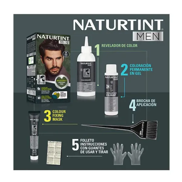 Clearance NATURTINT Men Tinte Coloración Permanente