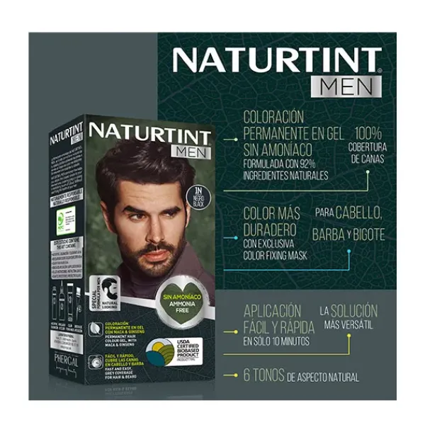 Clearance NATURTINT Men Tinte Coloración Permanente