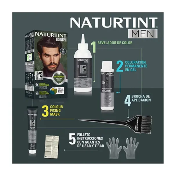 Clearance NATURTINT Men Tinte Coloración Permanente
