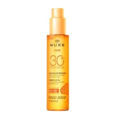 Hot Sun Aceite Bronceador Rostro Y Cuerpo SPF 30 Corporal