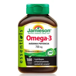 New JAMIESON Omega 3 Maxima Potencia