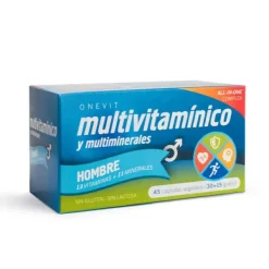 Hot Multivitaminico Hombre 45Caps Vegetales Complementos Alimenticios