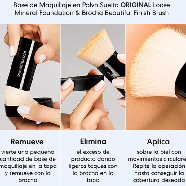 Outlet Original Loose Powder Foundation Spf 15 Bases De Maquillaje