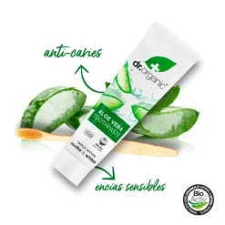 Hot DR. ORGANIC Pasta De Dientes Blanqueante Aloe Vera Orgánico