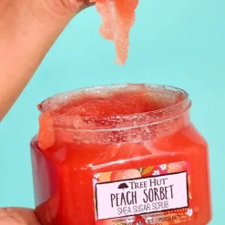 Hot Peach Sorbet Shea Sugar Scrub Corporal