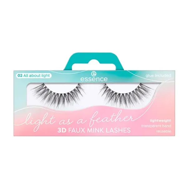 Outlet Pestañas Sinteticas Light Feather 3D 02 Pestañas Postizas