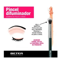 Pincel Difuminador Sombras*BETER Outlet