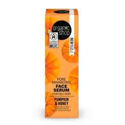 Clearance ORGANIC SHOP Pore Minimizing Face Serum Pumpkin & Honey