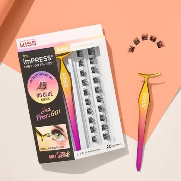 Press-On Falsies Natural*KISS Clearance