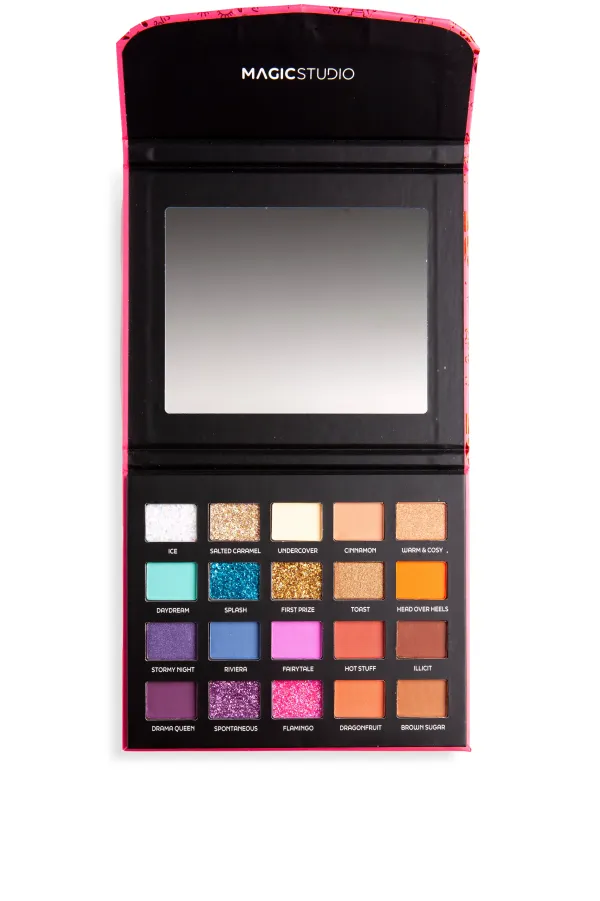 Pretty Girls Paleta De Sombras + Espejo*MAGIC STUDIO Hot