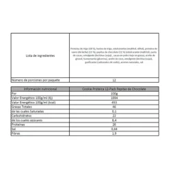 Clearance FOODSPRING Protein Cookie Chocolate Chip