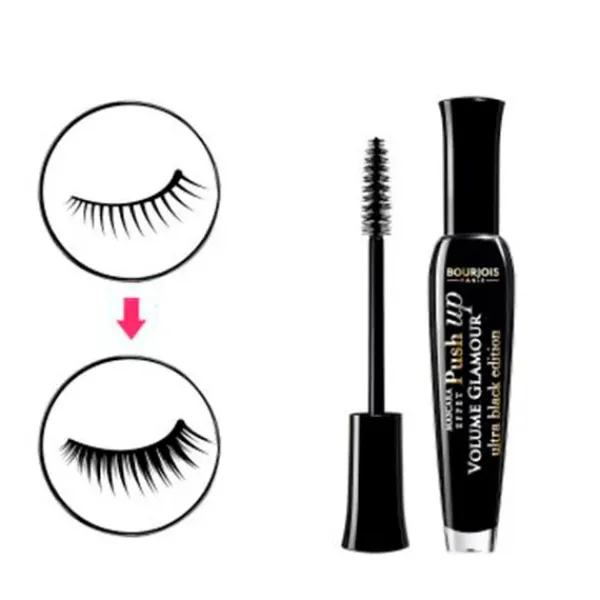 Push Up Volume Glamour Ultra Black Máscara De Pestañas
