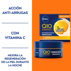 Q10 Energy Crema Noche Anti-Arrugas*NIVEA Hot