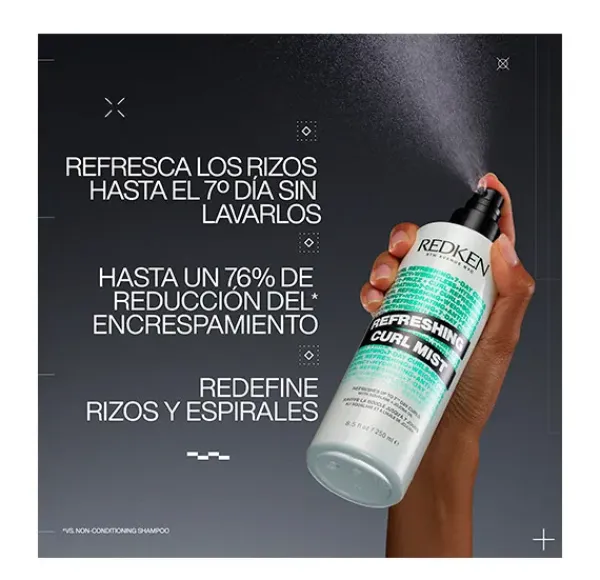 Clearance REDKEN Refreshing Curl Mist