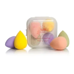 Hot Set 4 Blenders Caja Huevos Esponjas De Maquillaje