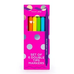 Outlet Set De 6 Dobles Subrayadores Escritura