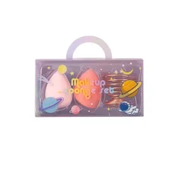 New Set De Esponjas + Soporte Esponjas De Maquillaje