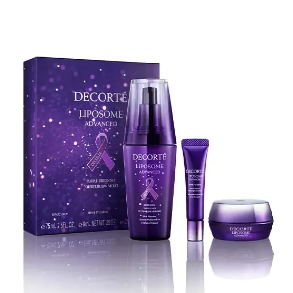 Hot DECORTÉ Set Liposome Advanced Repair Serum Purple Ribbon
