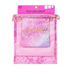 Best TRI-COASTAL Set Of 3 Travel Pouches