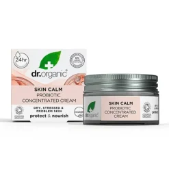 New DR. ORGANIC Skin Calm Probiotic Concentrated Cream
