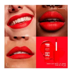 Smooth Whip Matte Lip Cream*NYX PROFESSIONAL MAKE UP Hot