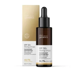 New SKIN GENERICS Spf 50+ Mixing Drops