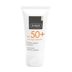 Discount ZIAJA MED Spf50+ Crema Facial Protectora Con Color Natural