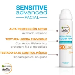Spray Bruma Facial Hidratante Spf 50*DELIAL New