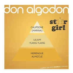 New DON ALGODON Star Girl