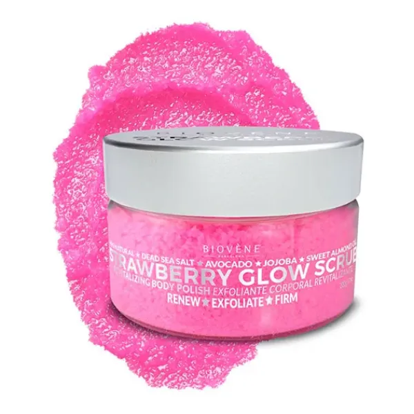 Hot Strawberry Glow Scrub Limpieza