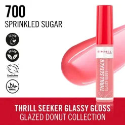 Thrill Seeker Glassy Gloss*RIMMEL LONDON Sale