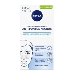 Tiras Limpiadoras Anti Puntos Negros*NIVEA Hot