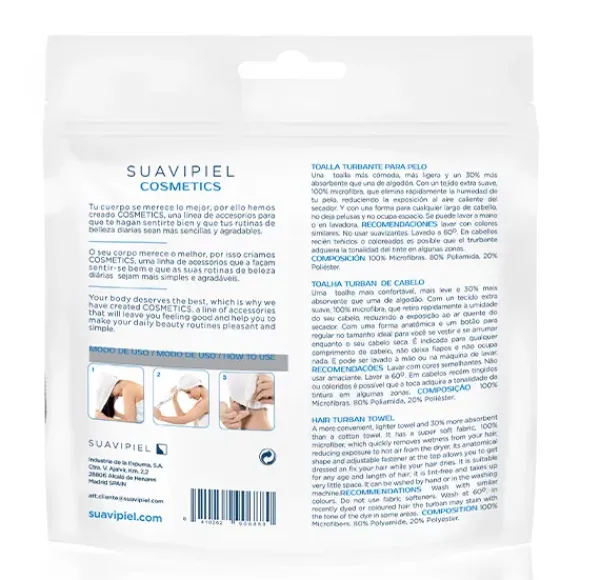 Best SUAVIPIEL Toalla Turbante Cabello