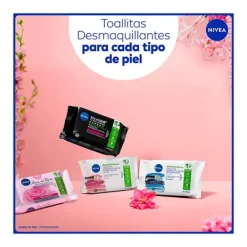 Toallitas Desmaquilladoras Suaves*NIVEA New