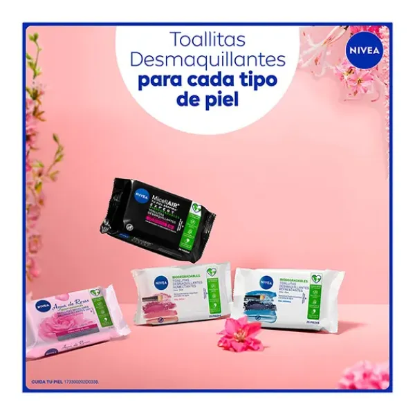 Toallitas Desmaquilladoras Suaves*NIVEA New