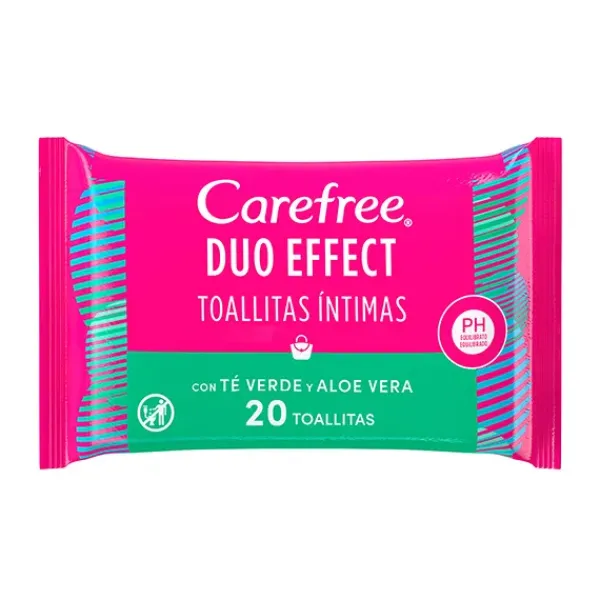 Toallitas Duo Effect*CAREFREE Online