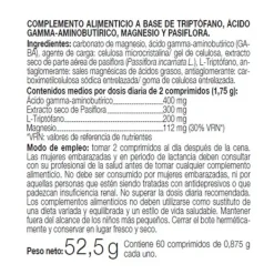 Triptófano Con Gaba + Pasiflora Y Magnesio Complementos Alimenticios
