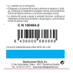 Outlet ANA MARIA LA JUSTICIA Triptófano Con Magnesio + Vitamina B6