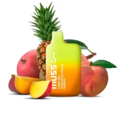 Best MUSS VAPER Vapeador Pineapple Peach Mango