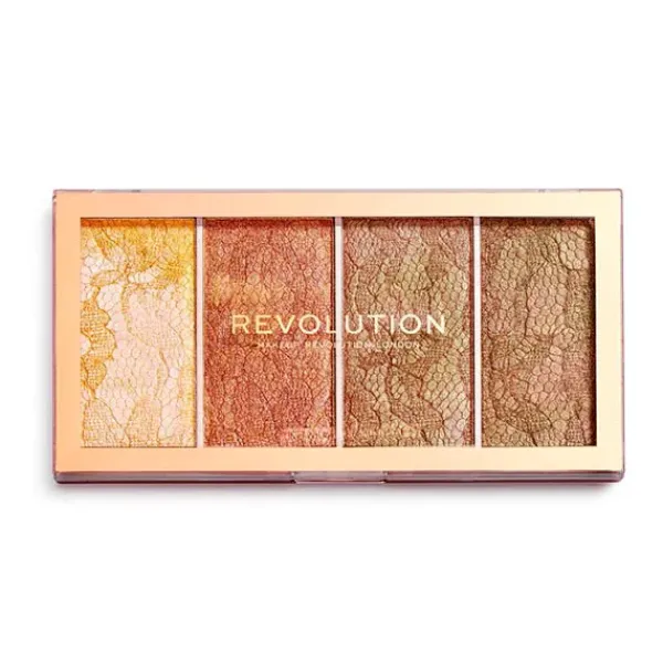 Vintage Lace Highlighter Palette Iluminadores Maquillaje