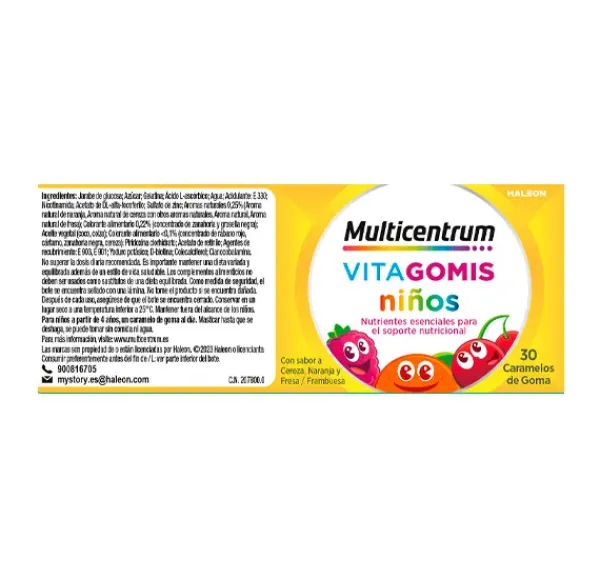 Best MULTICENTRUM Vitagomis Niños