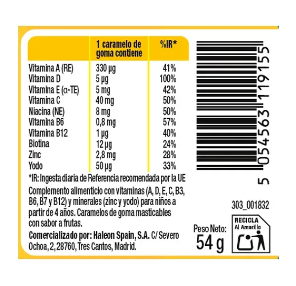 Best MULTICENTRUM Vitagomis Niños