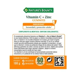 Online NATURE'S BOUNTY Vitamina C + Zinc Gummies