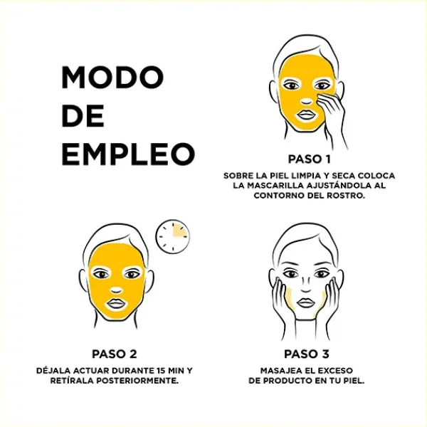 Vitamina C Mascarilla Iluminadora Mascarillas