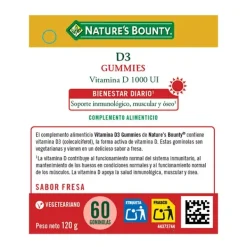 Online NATURE'S BOUNTY Vitamina D3 Gummies