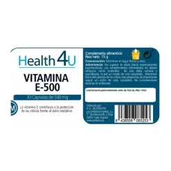 Vitamina E-500 Complementos Alimenticios